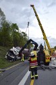 VU Gefahrgut LKW umgestuerzt A 4 Rich Koeln Hoehe AS Gummersbach P465